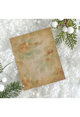 HONEY BEE HONEY BEE STAMPS SNOWY PINES 3D EMBOSSING FOLDER