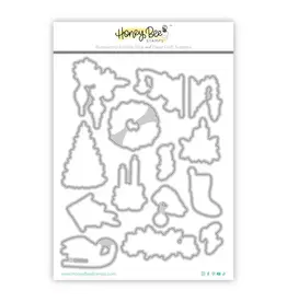 HONEY BEE HONEY BEE STAMPS PHOTO GALLERY WALL: HOLIDAY COORDINATING DIE SET