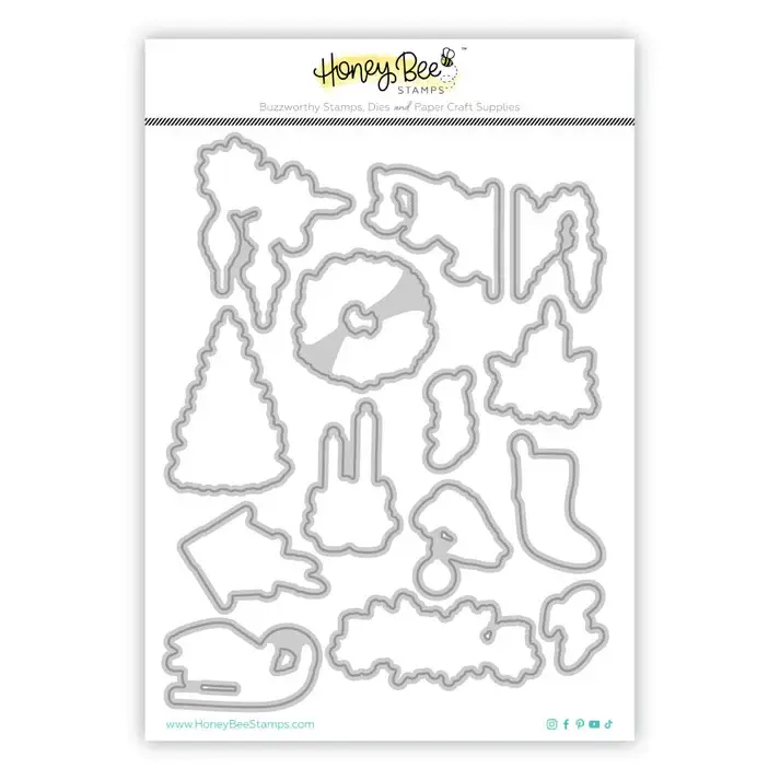 HONEY BEE STAMPS HONEY BEE STAMPS PHOTO GALLERY WALL: HOLIDAY COORDINATING DIE SET