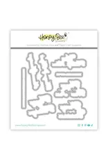 HONEY BEE HONEY BEE STAMPS WARM HOLIDAY WISHES COORDINATING DIE SET