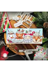 HONEY BEE HONEY BEE STAMPS SWEET SEASON MUGS COORDINATING DIE SET