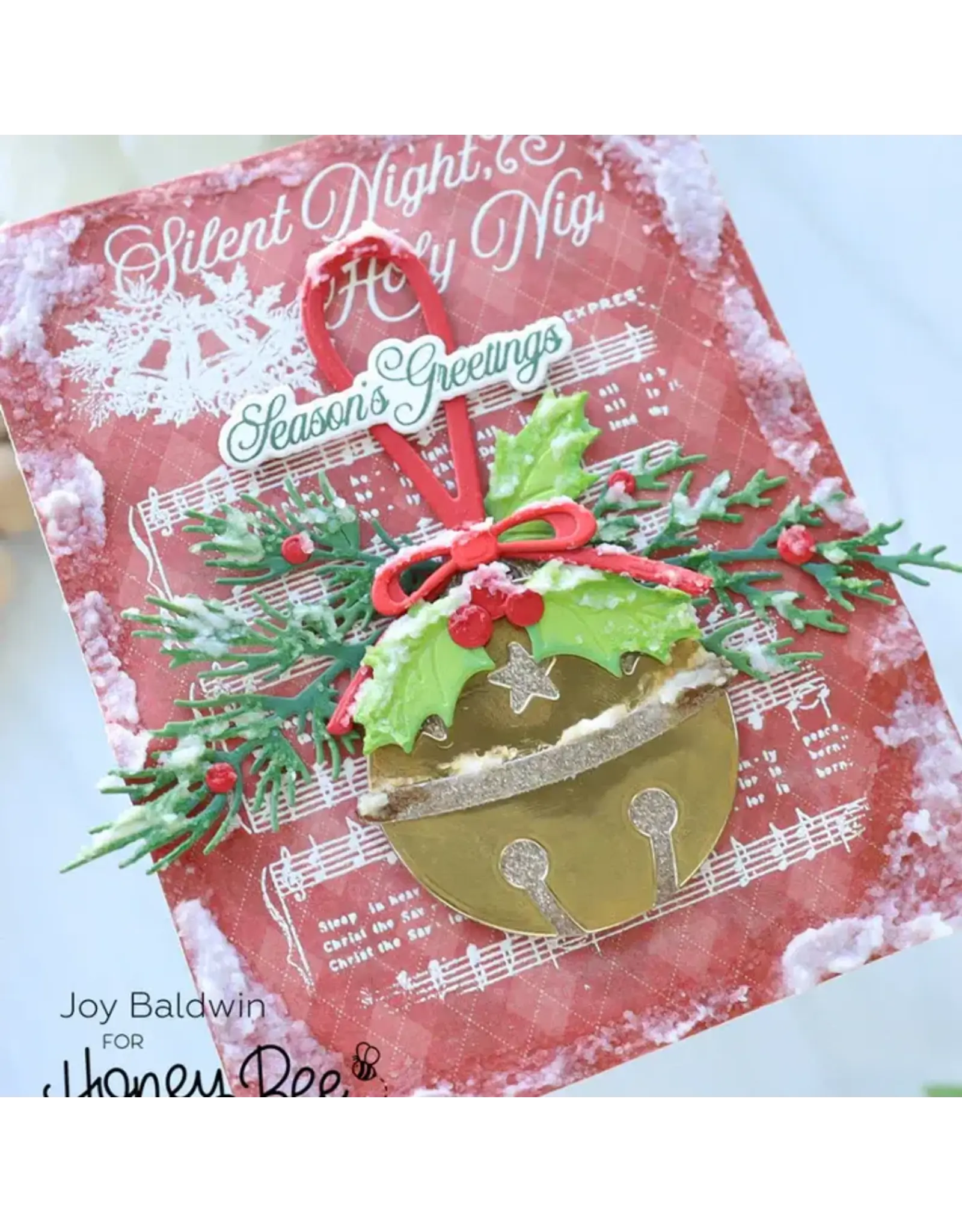 HONEY BEE HONEY BEE STAMPS LOVELY LAYERS: SLEIGH BELL DIE SET