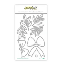 HONEY BEE HONEY BEE STAMPS LOVELY LAYERS: BOW BOUGH DIE SET