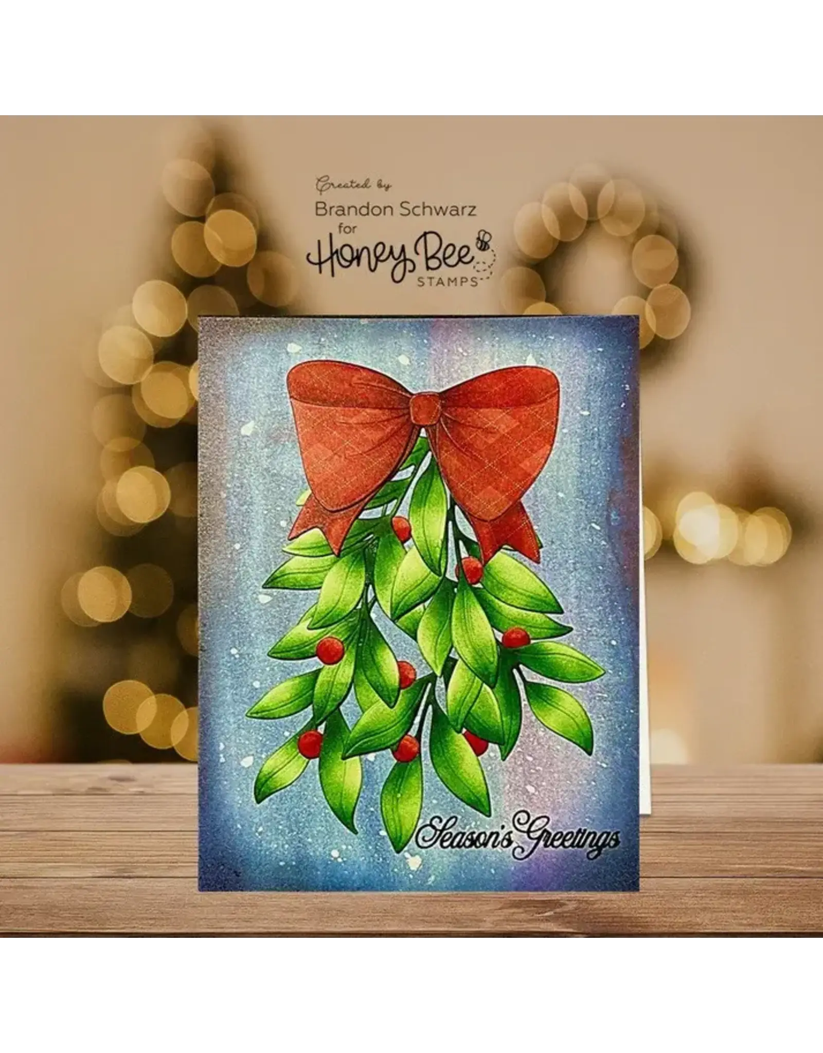 HONEY BEE HONEY BEE STAMPS LOVELY LAYERS: BOW BOUGH DIE SET