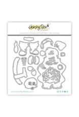 HONEY BEE HONEY BEE STAMPS LOVELY LAYERS: VINTAGE SANTA DIE SET