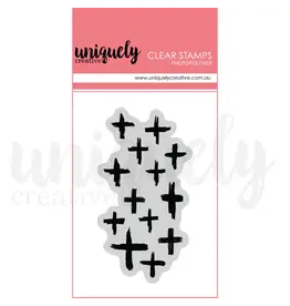 UNIQUELY CREATIVE UNIQUELY CREATIVE RANDOM CROSSES CLEAR STAMP