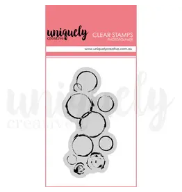 UNIQUELY CREATIVE UNIQUELY CREATIVE CHAOTIC ROUND CLEAR STAMP