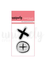 UNIQUELY CREATIVE UNIQUELY CREATIVE GRUNGE MARKERS CLEAR STAMP SET