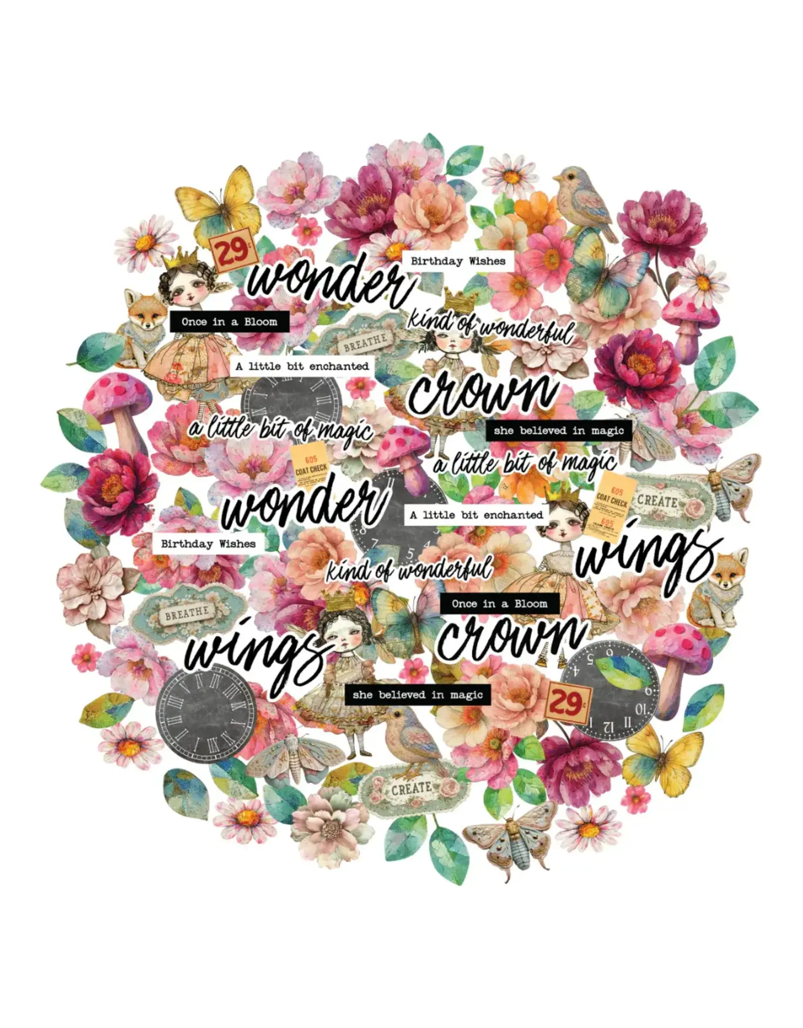 UNIQUELY CREATIVE UNIQUELY CREATIVE DRESSED IN DAYDREAMS CREATIVE CUTS DIE CUTS