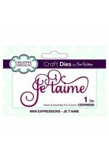 CREATIVE EXPRESSIONS CREATIVE EXPRESSIONS JE T'AIME DIE