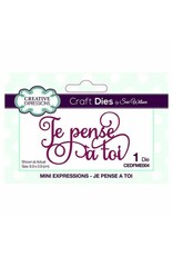 CREATIVE EXPRESSIONS CREATIVE EXPRESSIONS JE PENSE A TOI DIE