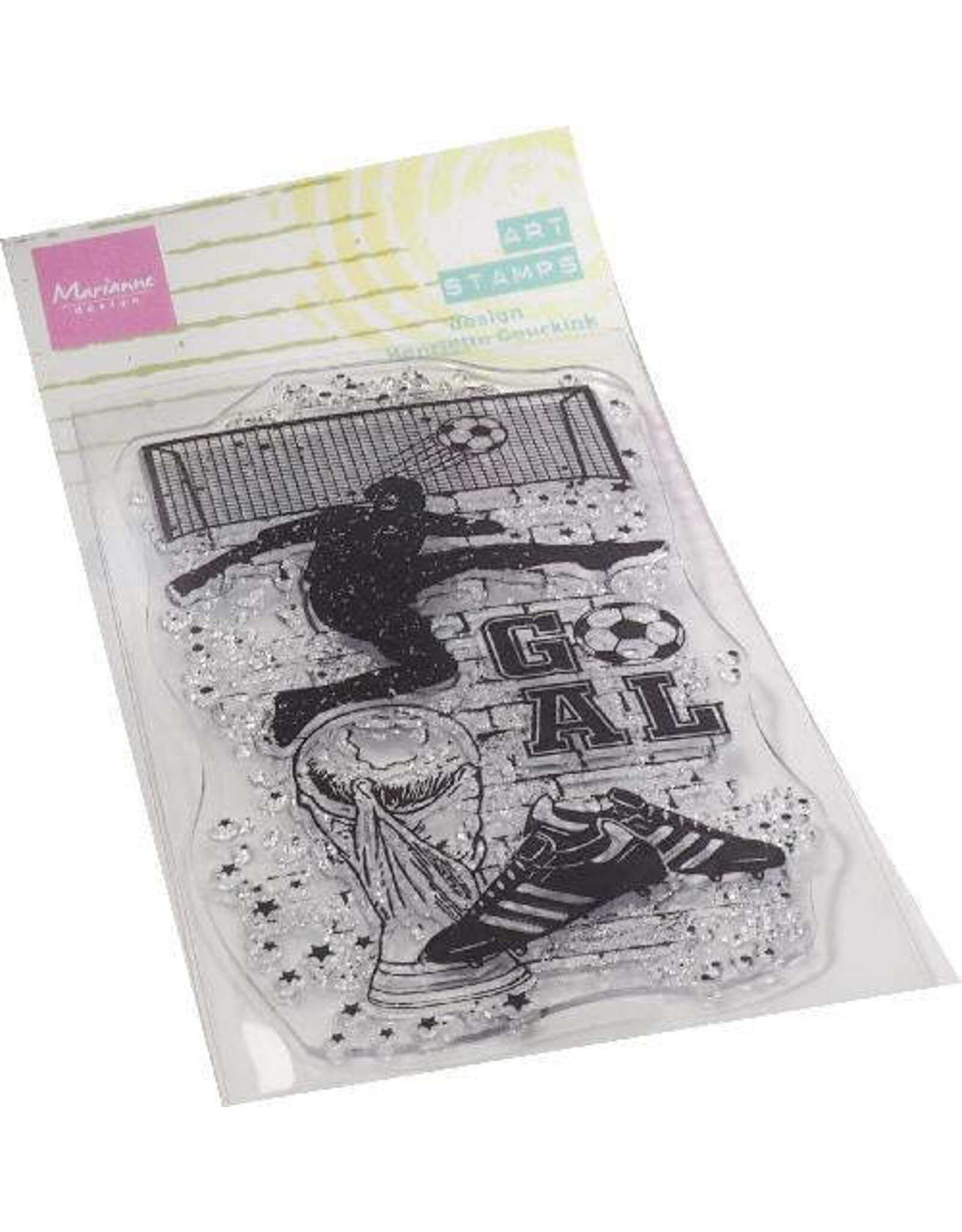 MARIANNE DESIGNS MARIANNE DESIGN SOCCER CLEAR ART STAMP