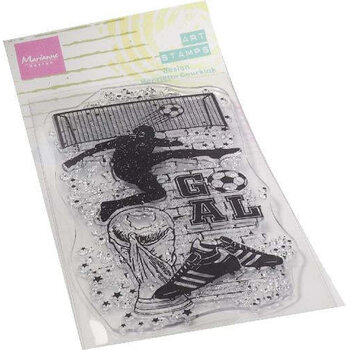 MARIANNE DESIGNs MARIANNE DESIGN SOCCER CLEAR ART STAMP