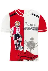 MARIANNE DESIGNS MARIANNE DESIGN HETTY'S SOCCER PLAYER CLEAR ART STAMP & DIE SET