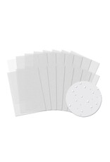 HUNKYDORY CRAFTS LTD. HUNKYDORY FESTIVE ESSENTIALS SNOWFALL ACETATE BUMPER PACK 16PK