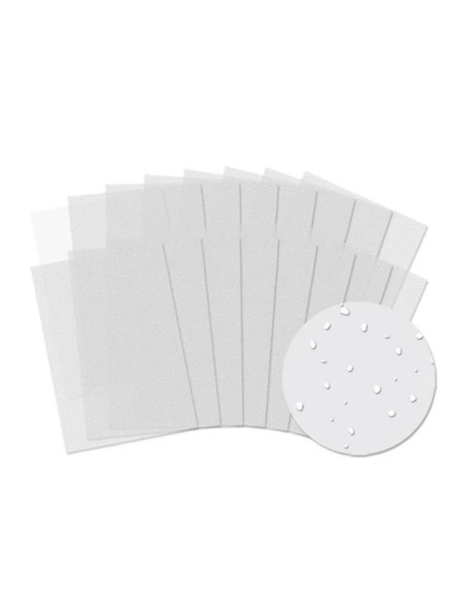 HUNKYDORY CRAFTS LTD. HUNKYDORY FESTIVE ESSENTIALS SNOWFALL ACETATE BUMPER PACK 16PK