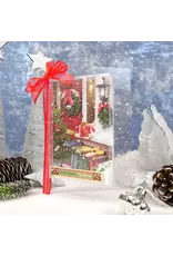 HUNKYDORY CRAFTS LTD. HUNKYDORY FESTIVE ESSENTIALS SNOWFALL ACETATE BUMPER PACK 16PK