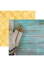 REMINISCE REMINISCE JEWISH CELEBRATIONS TORAH 12x12 CARDSTOCK