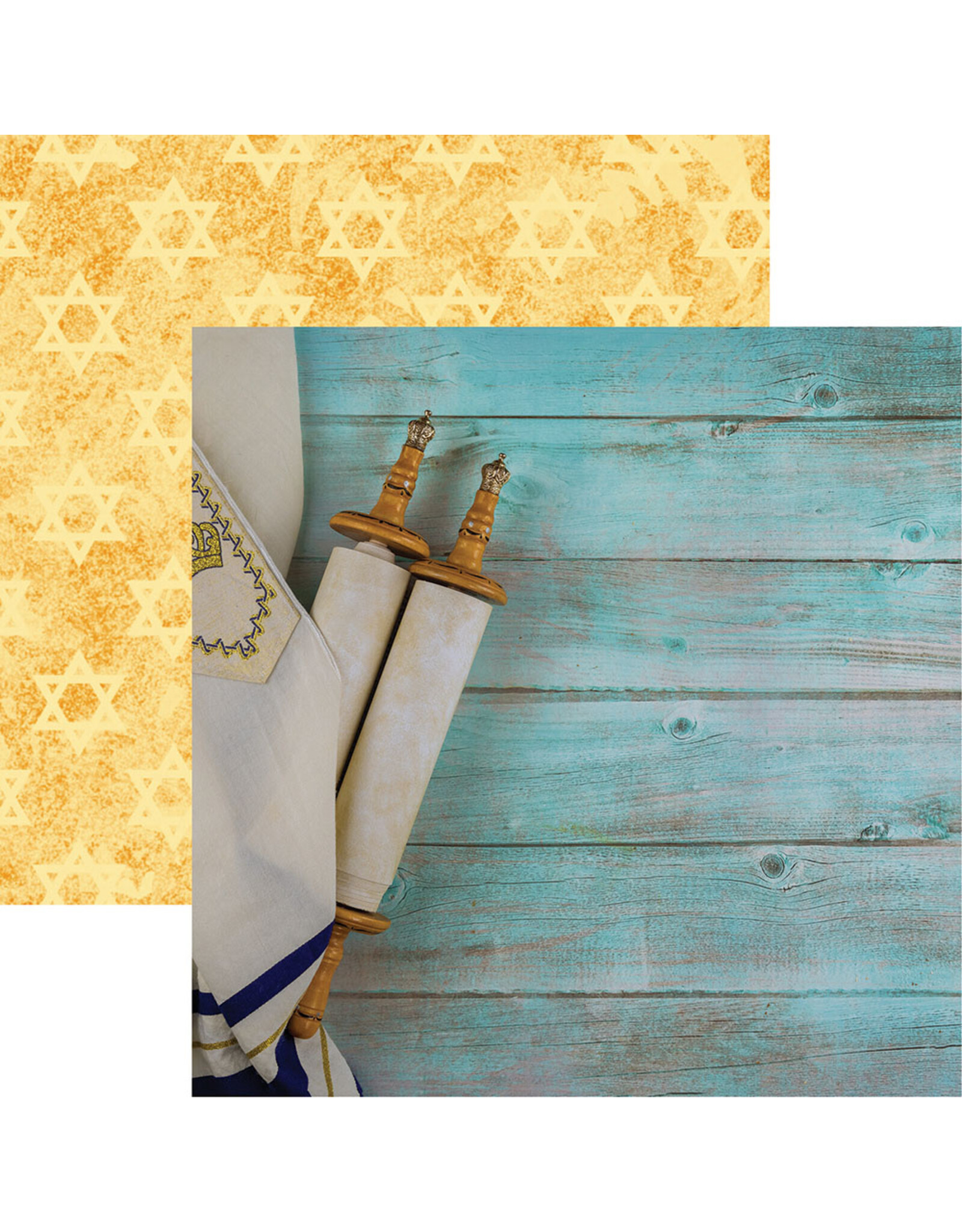 REMINISCE REMINISCE JEWISH CELEBRATIONS TORAH 12x12 CARDSTOCK