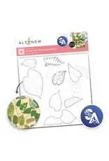 ALTENEW ALTENEW STENCIL ART: FLOURISHING VINES LAYERING STENCIL SET 6/PK
