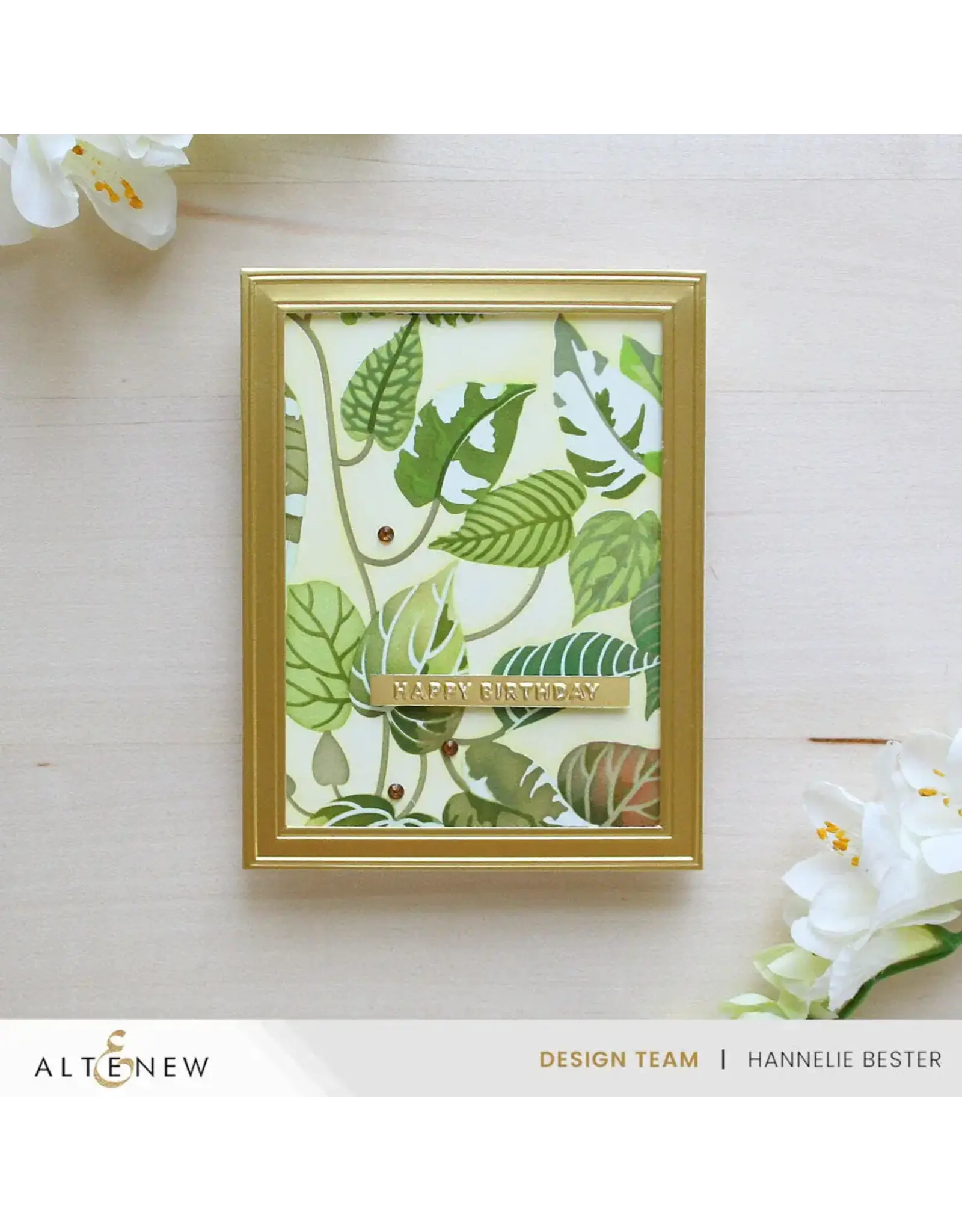 ALTENEW ALTENEW STENCIL ART: FLOURISHING VINES LAYERING STENCIL SET 6/PK