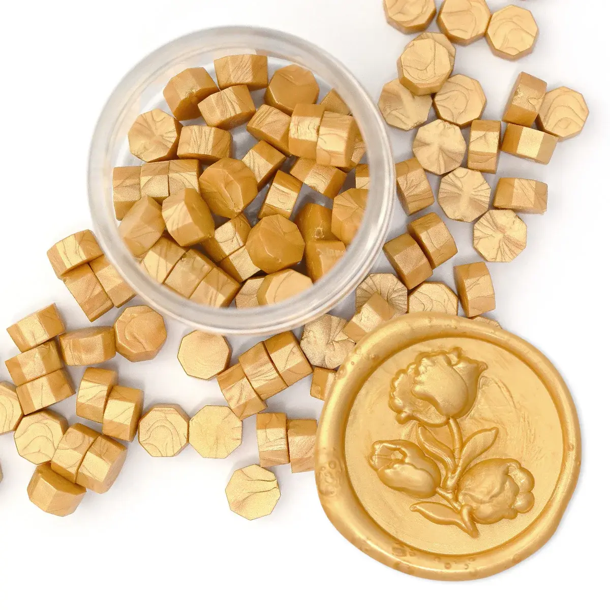 ALTENEW ALTENEW SHIMMER GOLD WAX BEADS