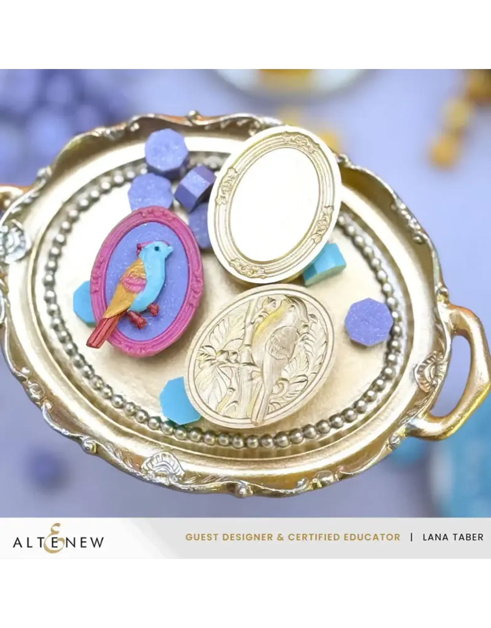 ALTENEW ALTENEW HEIRLOOM OVAL WAX SEAL STAMP