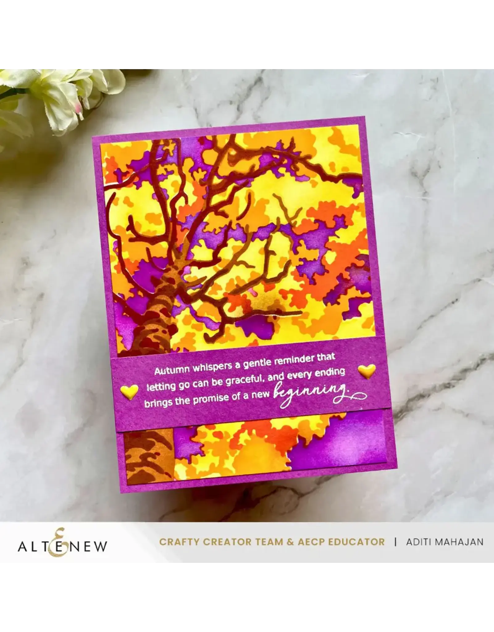 ALTENEW ALTENEW STENCIL ART: ASPEN SKY LAYERING STENCIL SET 6/PK