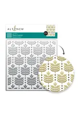 ALTENEW ALTENEW DECO LEAVES 6x6 BACKGROUND STENCIL