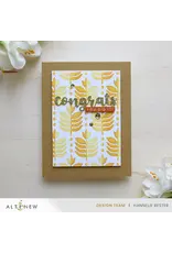 ALTENEW ALTENEW DECO LEAVES 6x6 BACKGROUND STENCIL