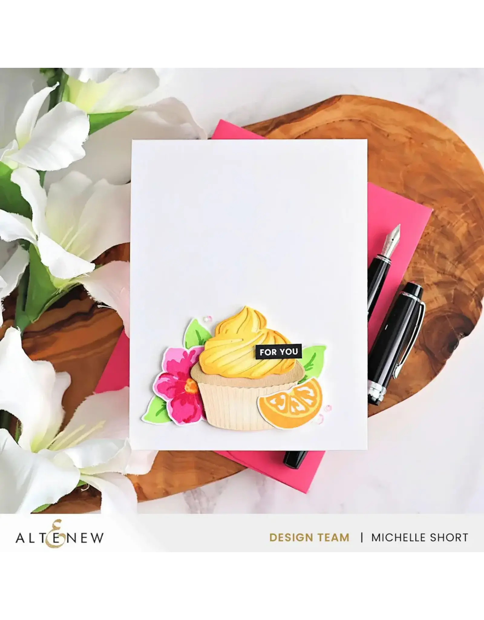 ALTENEW ALTENEW MINI DELIGHT: SWEET LIFE CLEAR STAMP & DIE SET