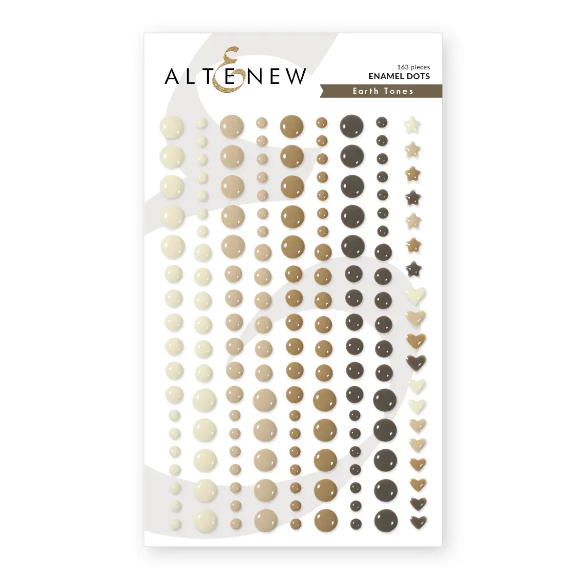 ALTENEW ALTENEW EARTH TONES ENAMEL DOTS