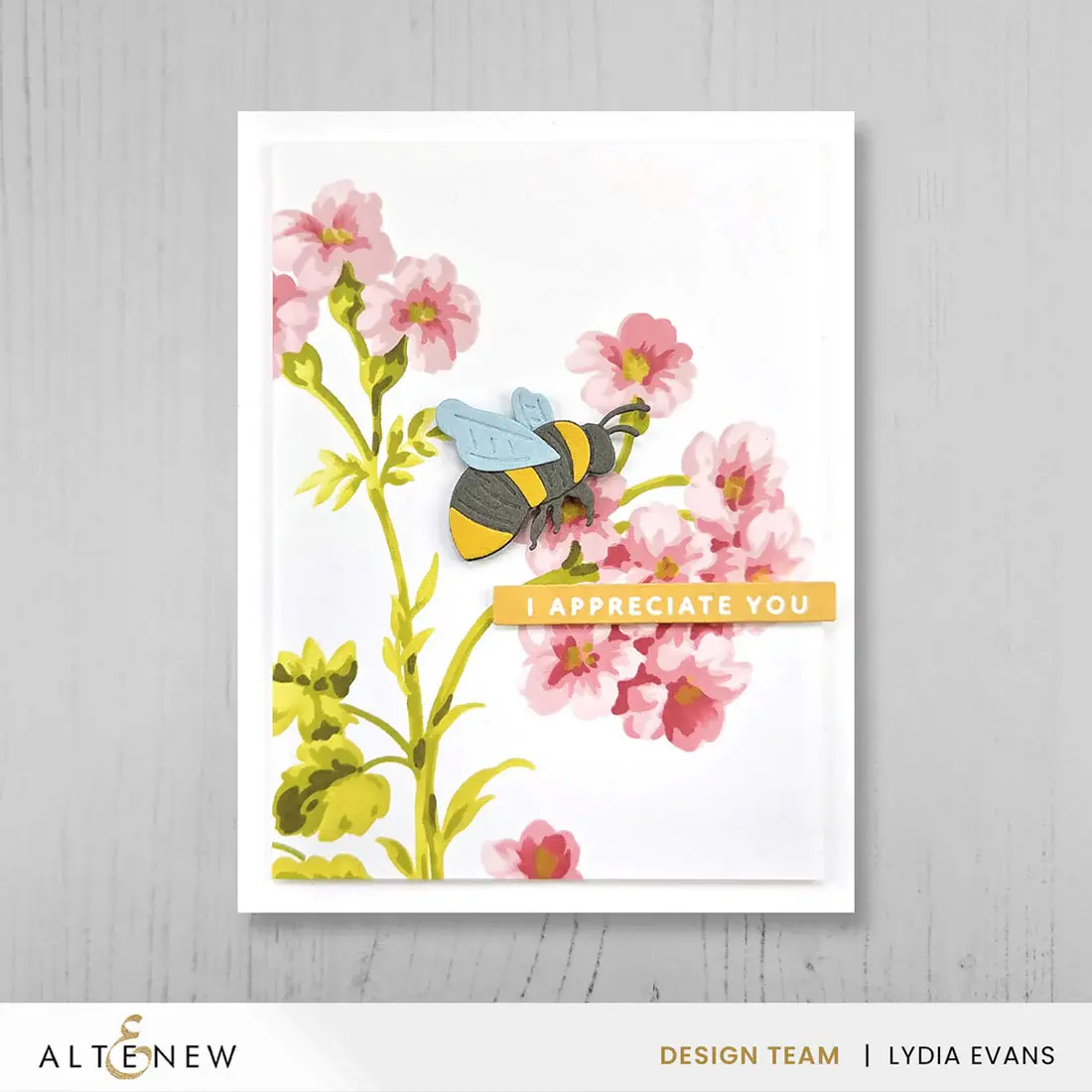 ALTENEW ALTENEW BUBBLY BUMBLE BEE LAYERING DIE SET