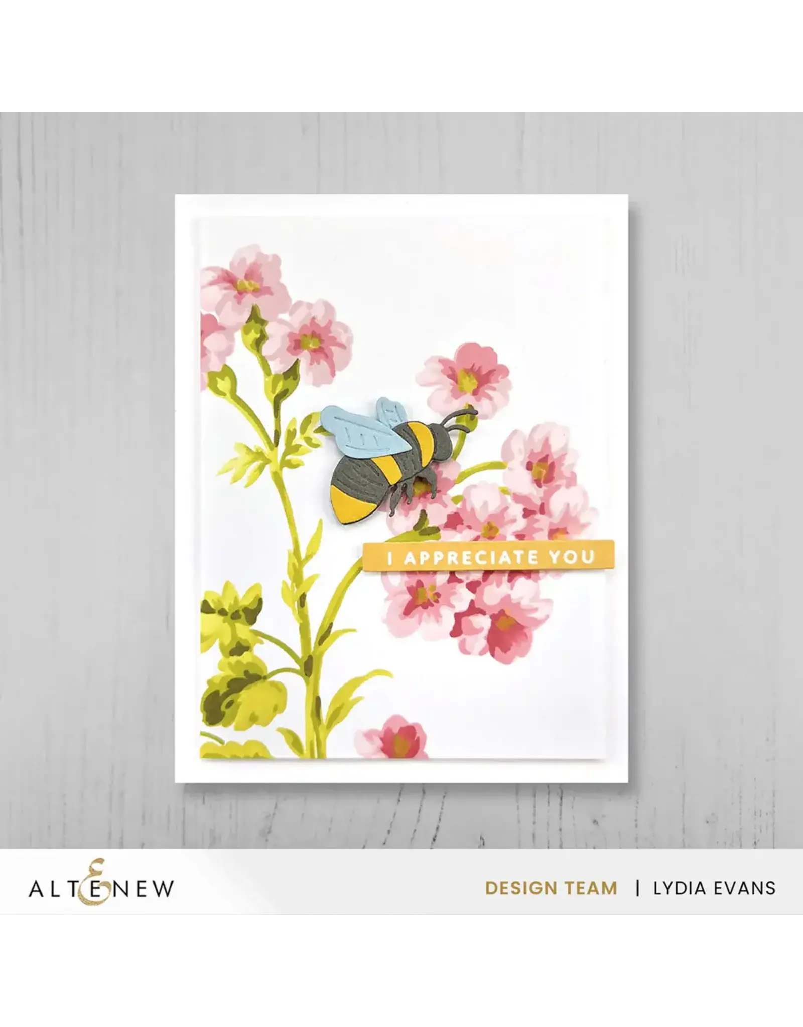 ALTENEW ALTENEW BUBBLY BUMBLE BEE LAYERING DIE SET