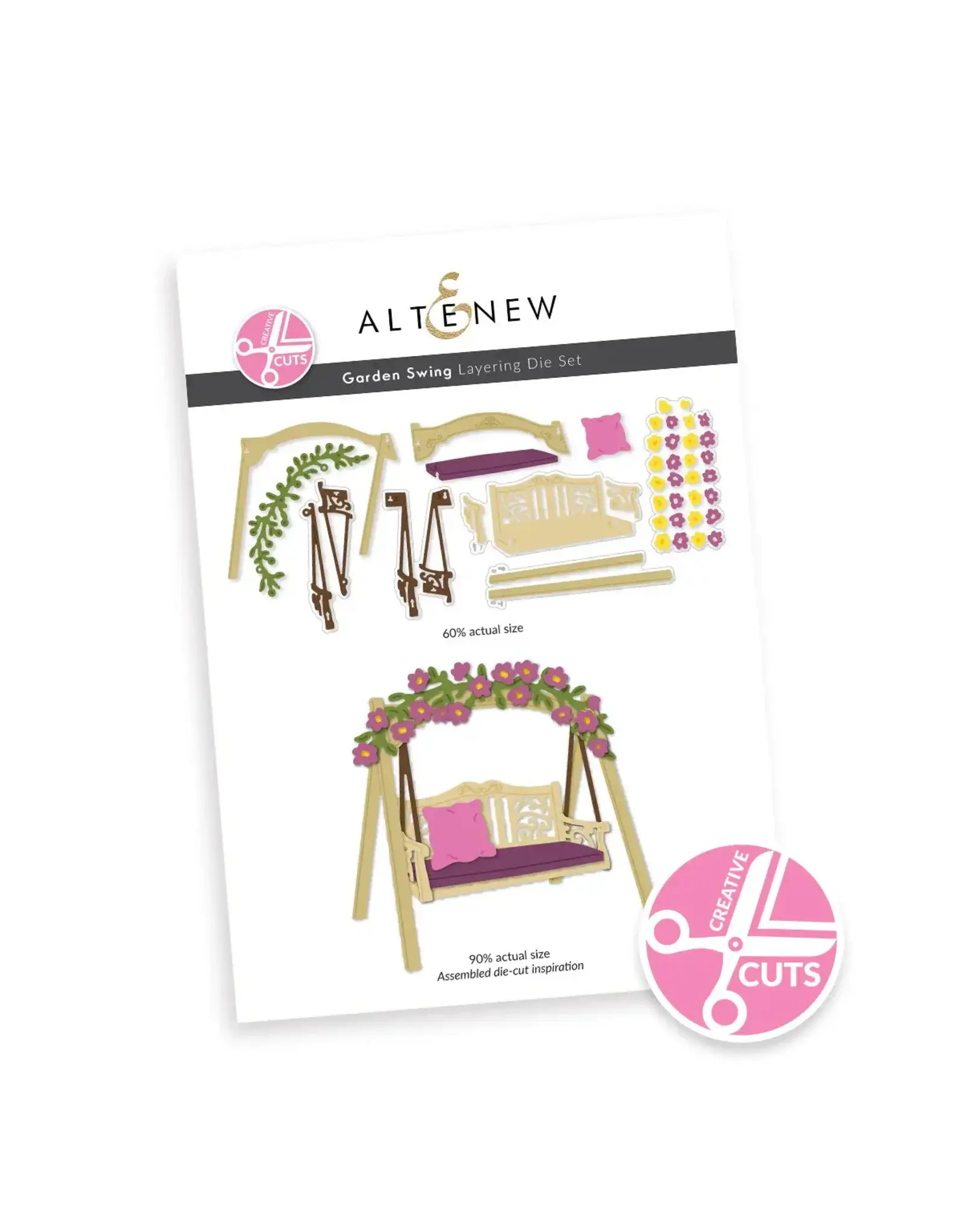 ALTENEW ALTENEW CREATIVE CUTS: GARDEN SWING LAYERING DIE SET