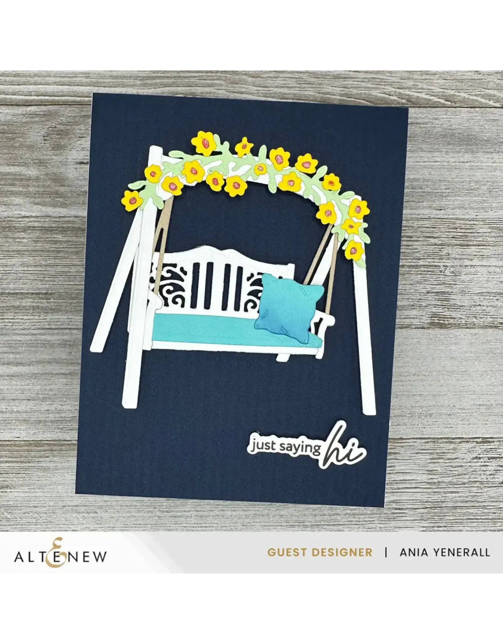 ALTENEW ALTENEW CREATIVE CUTS: GARDEN SWING LAYERING DIE SET