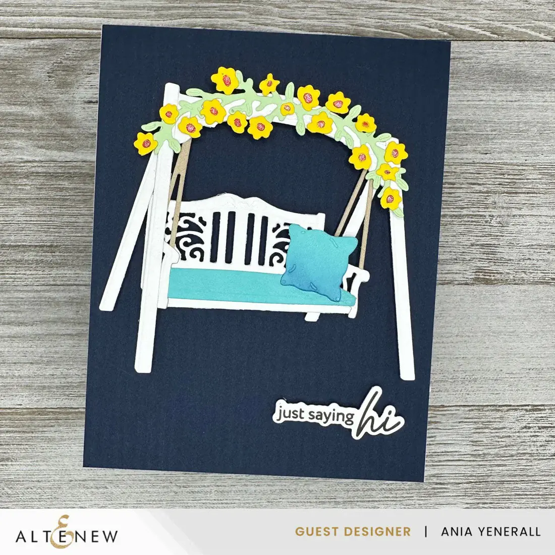ALTENEW ALTENEW CREATIVE CUTS: GARDEN SWING LAYERING DIE SET