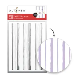 ALTENEW ALTENEW WATERCOLOR PLAID BUILDER STENCIL SET 2/PK