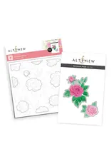 ALTENEW ALTENEW BOTANICAL PLAID STENCIL & DIE SET