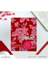 ALTENEW ALTENEW BOTANICAL PLAID STENCIL & DIE SET