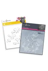 ALTENEW ALTENEW DANCING COSMOS 3D EMBOSSING FOLDER AND STENCIL SET BUNDLE