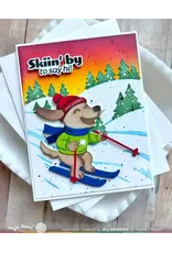 WAFFLE FLOWER WAFFLE FLOWER SNOWY HILLS STENCIL SET