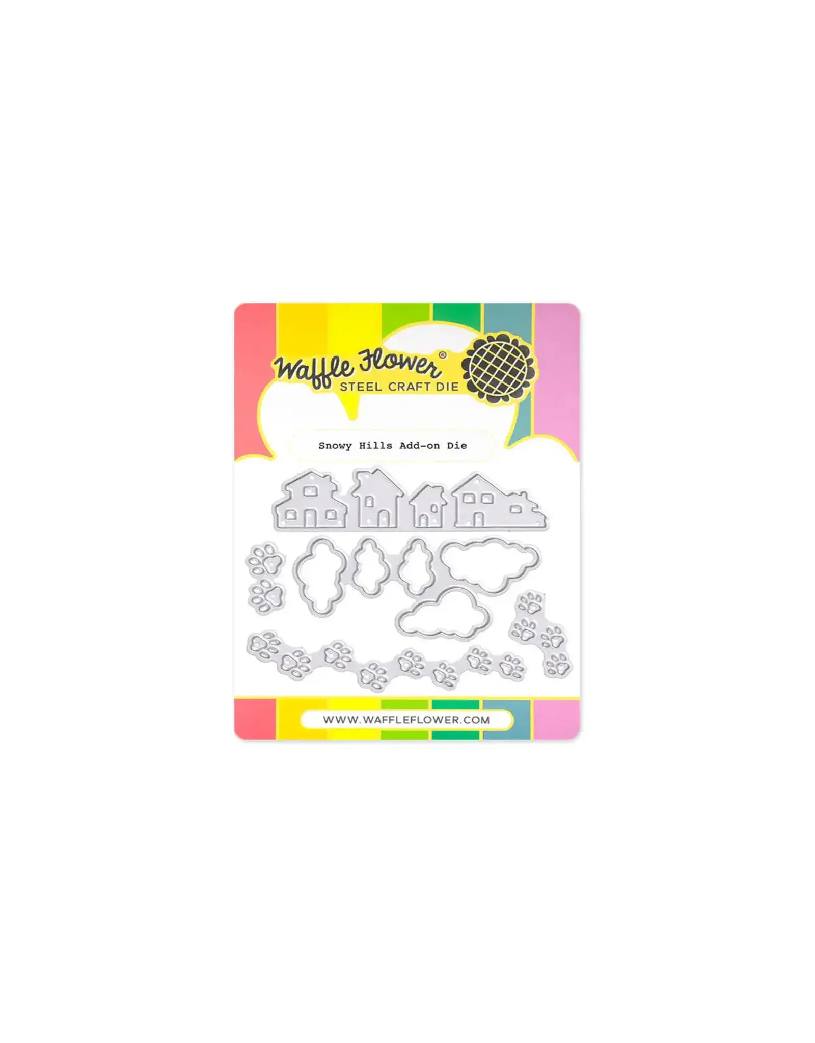 WAFFLE FLOWER WAFFLE FLOWER SNOWY HILLS ADD-ON DIE SET