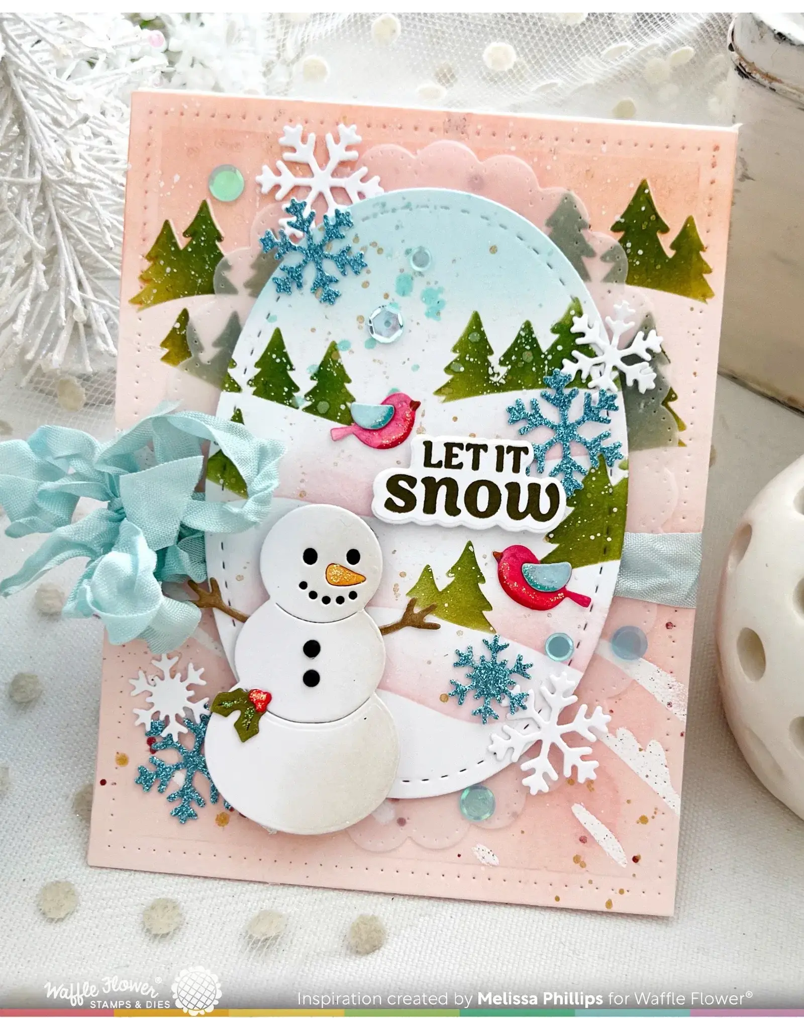 WAFFLE FLOWER WAFFLE FLOWER SNOW FUN DIE SET