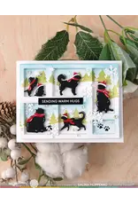 WAFFLE FLOWER WAFFLE FLOWER POSTAGE COLLAGE WINTER ADD-ON DIE SET