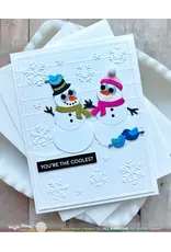 WAFFLE FLOWER WAFFLE FLOWER POSTAGE COLLAGE WINTER ADD-ON DIE SET
