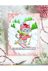 WAFFLE FLOWER WAFFLE FLOWER COOL CAT DIE-N-STENCIL