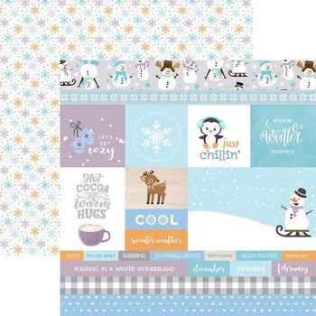 PAPER HOUSE PRODUCTIONS PAPER HOUSE JUST CHILLIN TAGS 12X12 CARDSTOCK