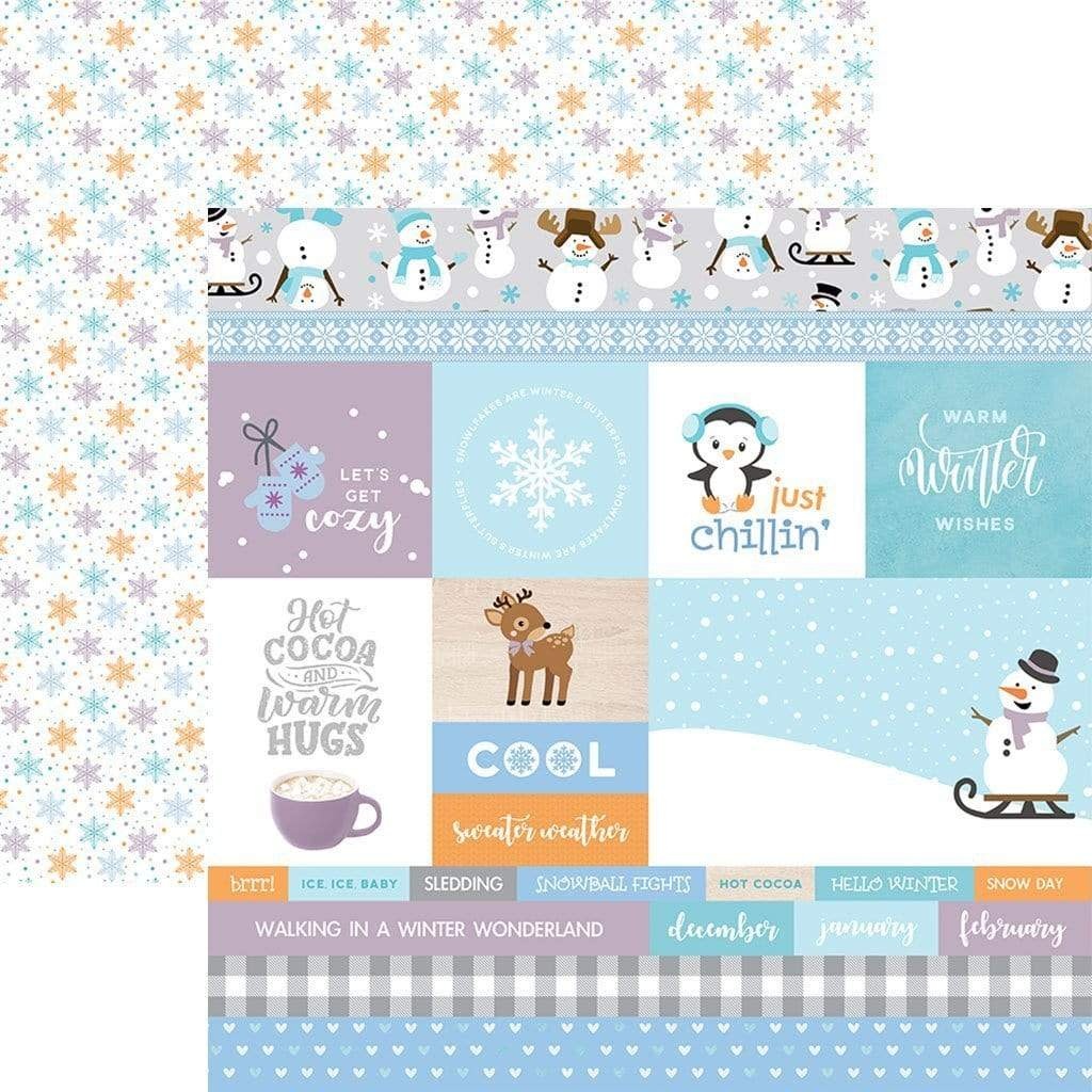 PAPER HOUSE PRODUCTIONS PAPER HOUSE JUST CHILLIN TAGS 12X12 CARDSTOCK