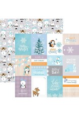 PAPER HOUSE PRODUCTIONS PAPER HOUSE SNOW MUCH FUN TAGS 12X12 CARDSTOCK